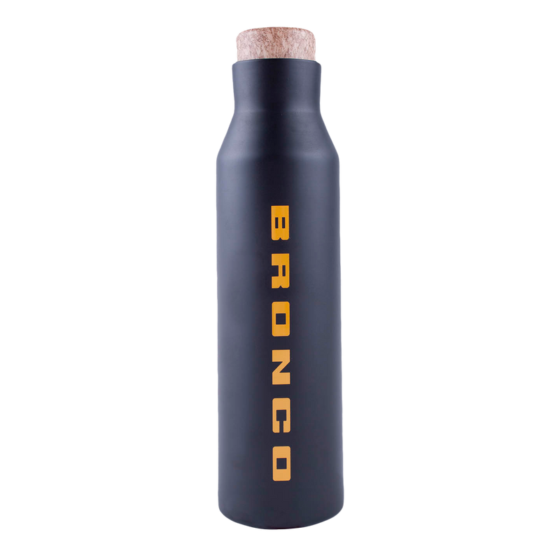 Ford Bronco Wood Top Stainless Bottle
