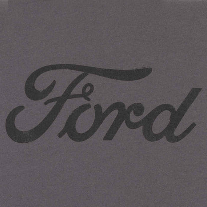 Ford Mens Distressed Script Short Sleeve T-Shirt