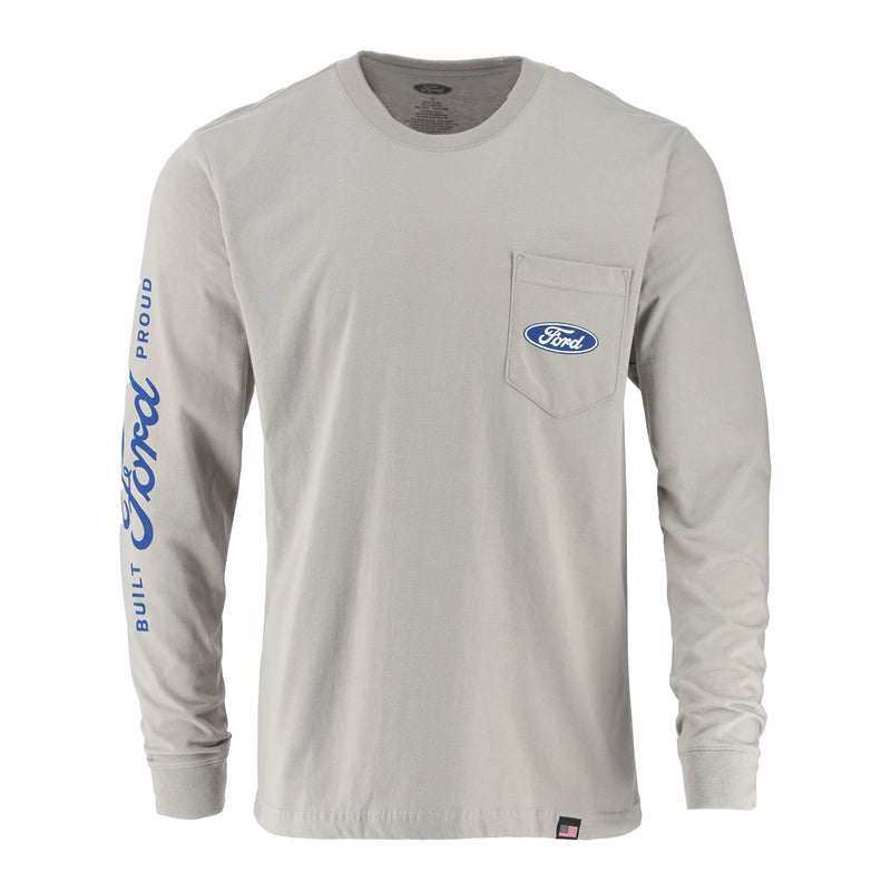 Built Ford Proud Men's Long Sleeve Tee