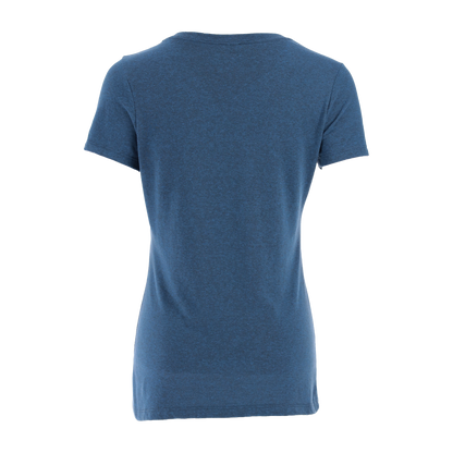 Ford Bronco Womens Stacked Logo V Neck T-Shirt