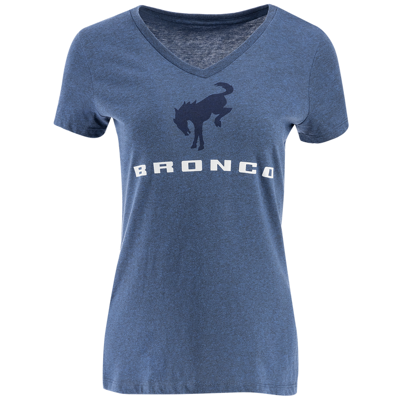 Ford Bronco Women's Stacked Logo T-Shirt