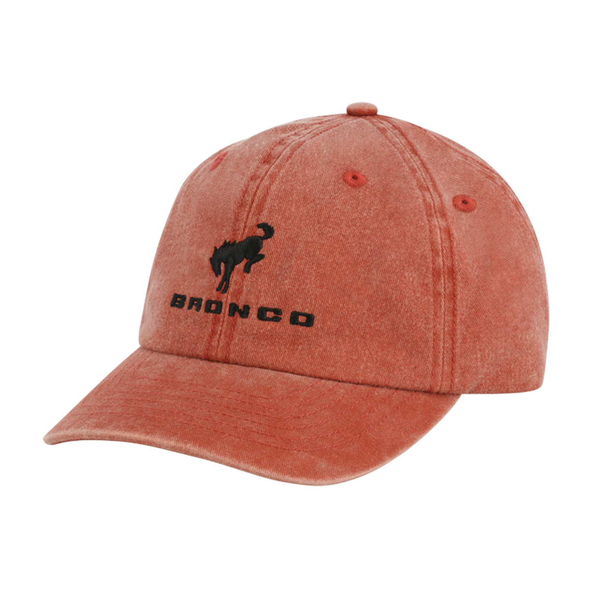 Red cap with 'Bronco' logo on a white background