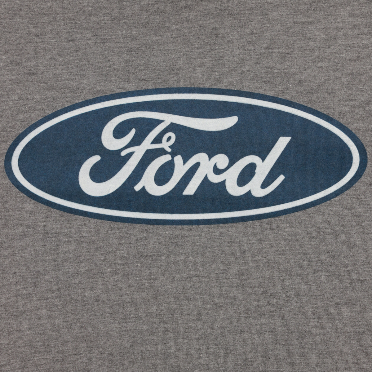 Ford logo on a gray background