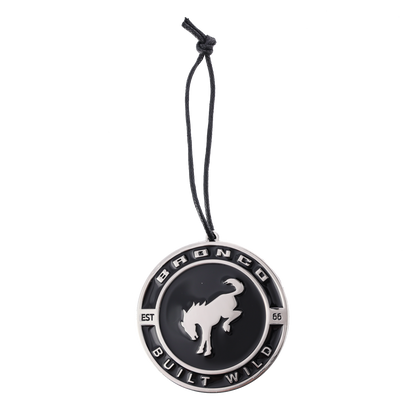 Ford Bronco Built Wild Enamel Ornament