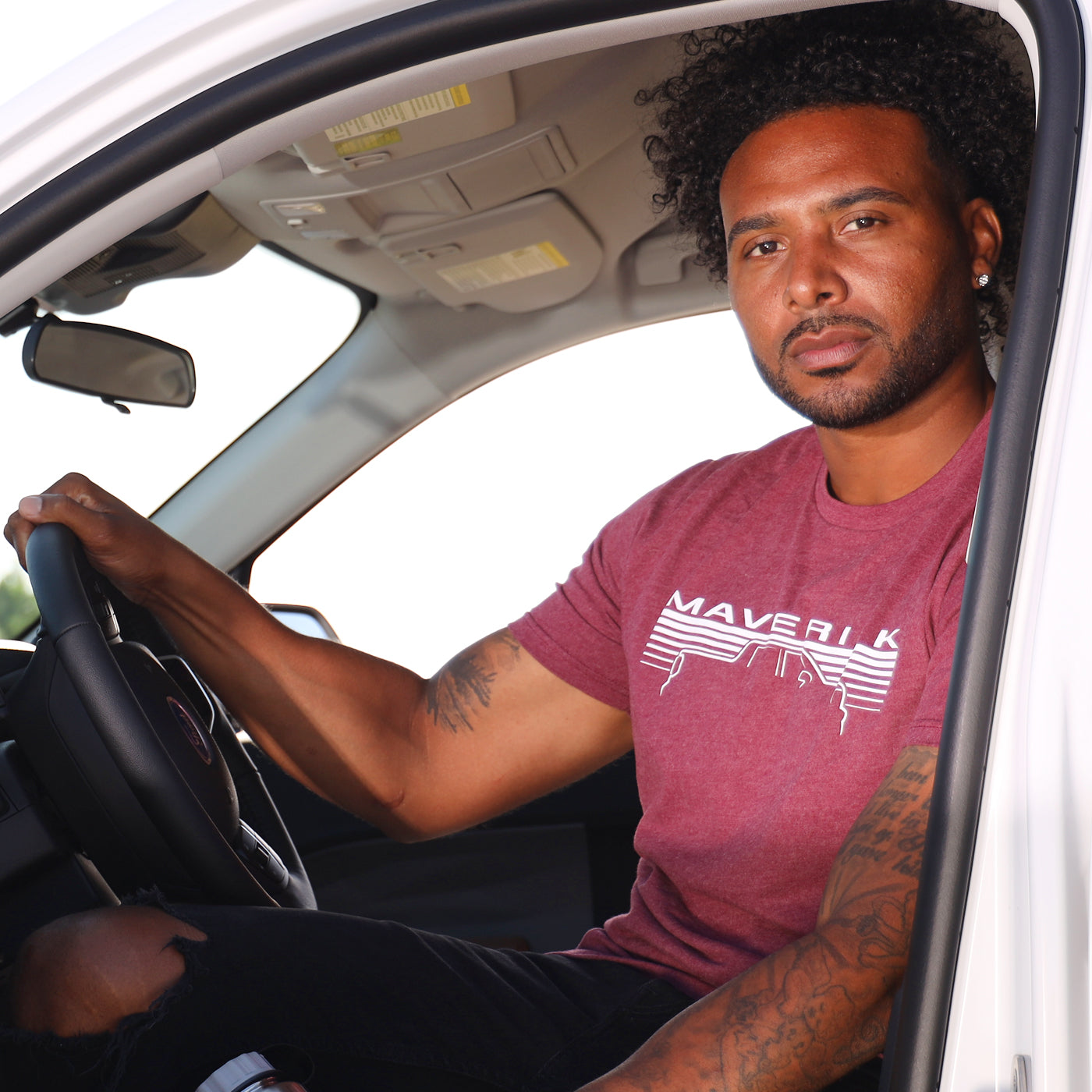 Ford Maverick Men's Graphic Truck T-Shirt - Lifestyle