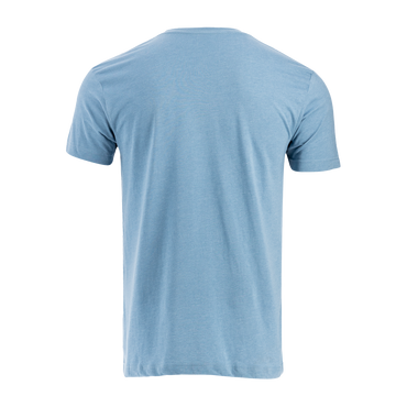 Light blue t-shirt on a white background