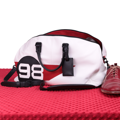 Ford GT Heritage Edition Italian Leather Duffle Bag Limited Edition