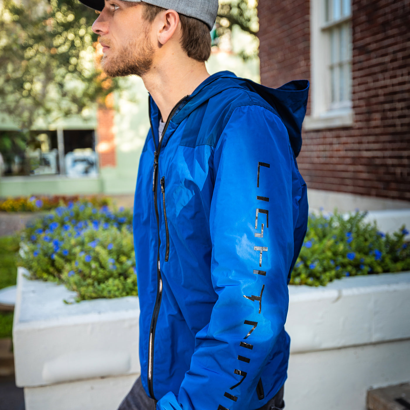 Ford Lightning Reflective Hooded Men's Jacket - Lifestyle