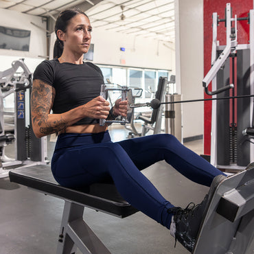 Ford Womens Blue Work Out Leggings