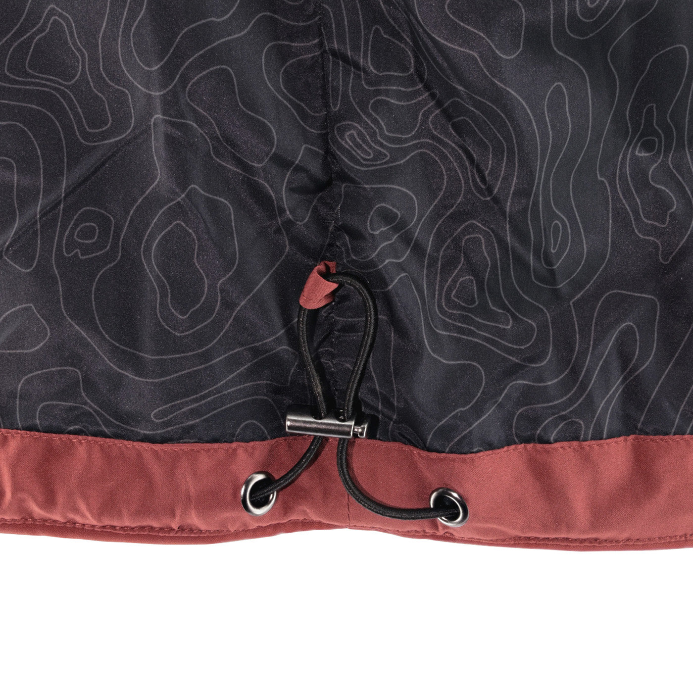 Ford Bronco Mens Outdoor Quilted Jacket with Hood
