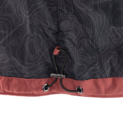 Ford Bronco Mens Outdoor Quilted Jacket with Hood