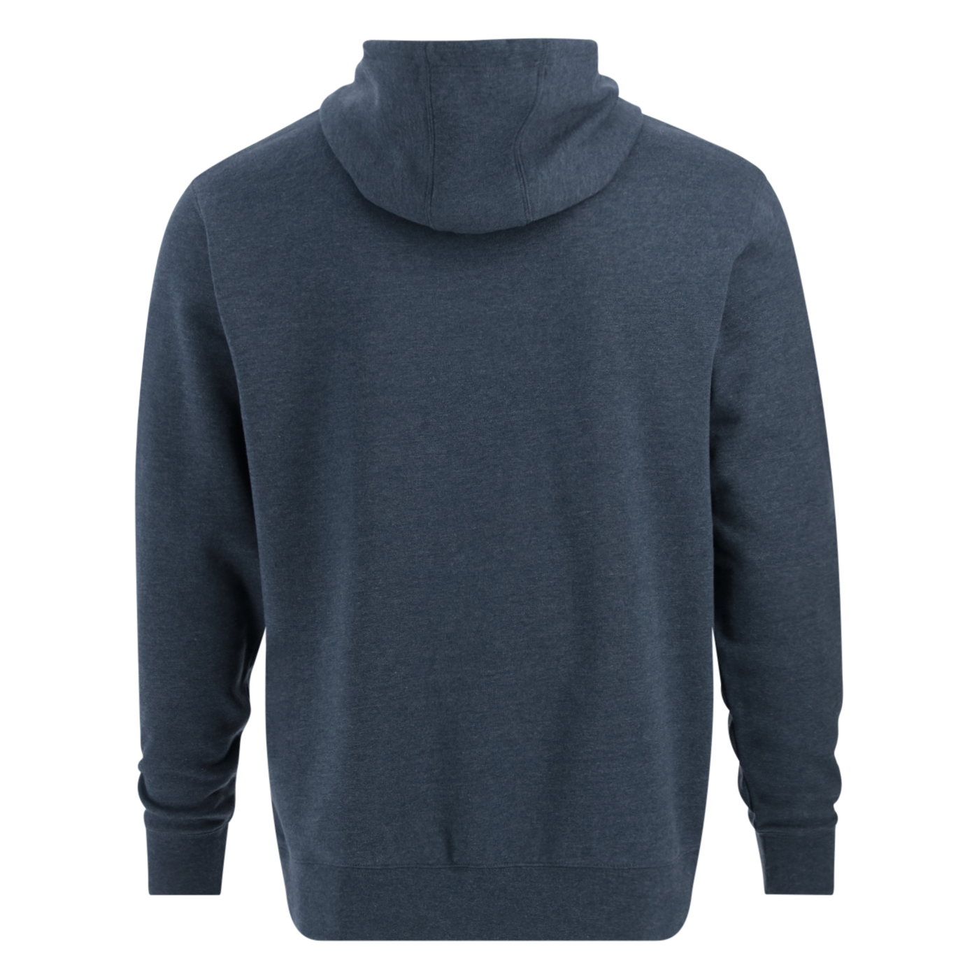 Ford Mens Embossed Script Navy Blue Fleece Hoodie