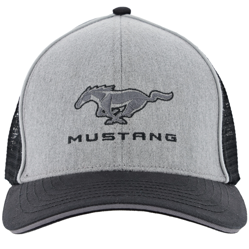 Ford Mustang Reflective Stretch Fit Hat - Close Up