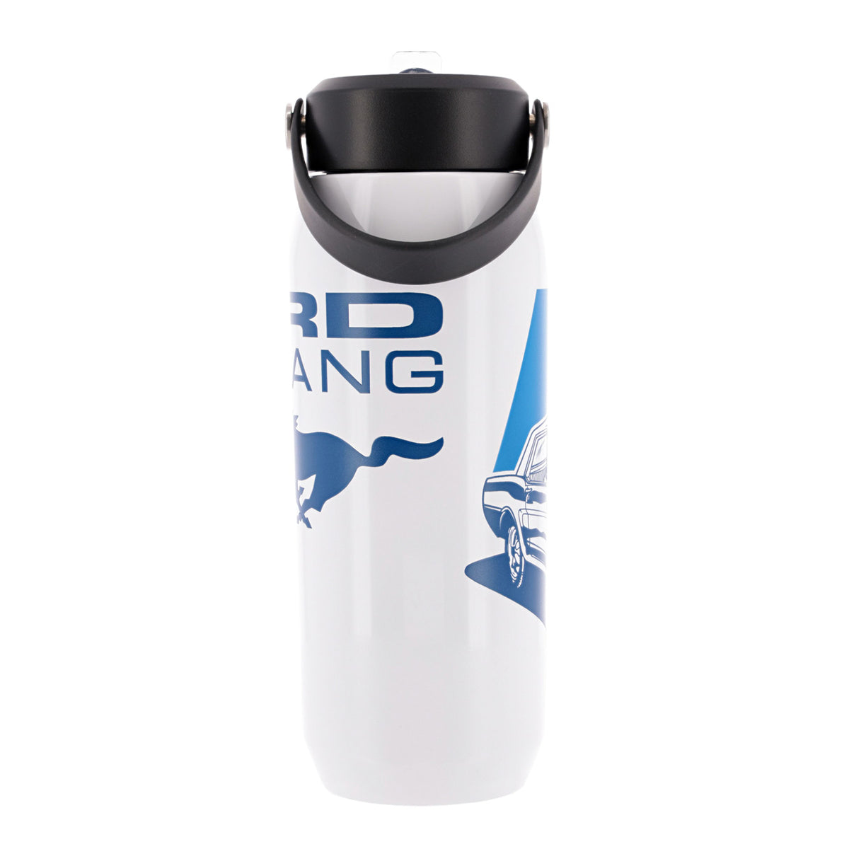 Ford Mustang Vintage Logo Water Bottle - Official Ford Merchandise