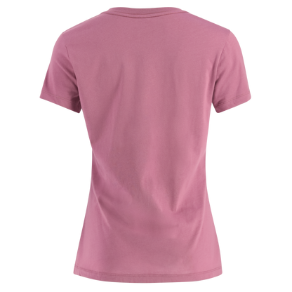 Ford Mustang Womens Vintage Logo V Neck T-Shirt