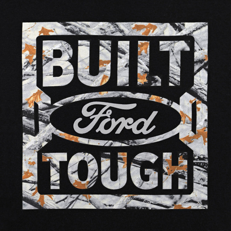 Ford Trucks Men's Built Ford Tough Camo Pullover Fleece - Close Up