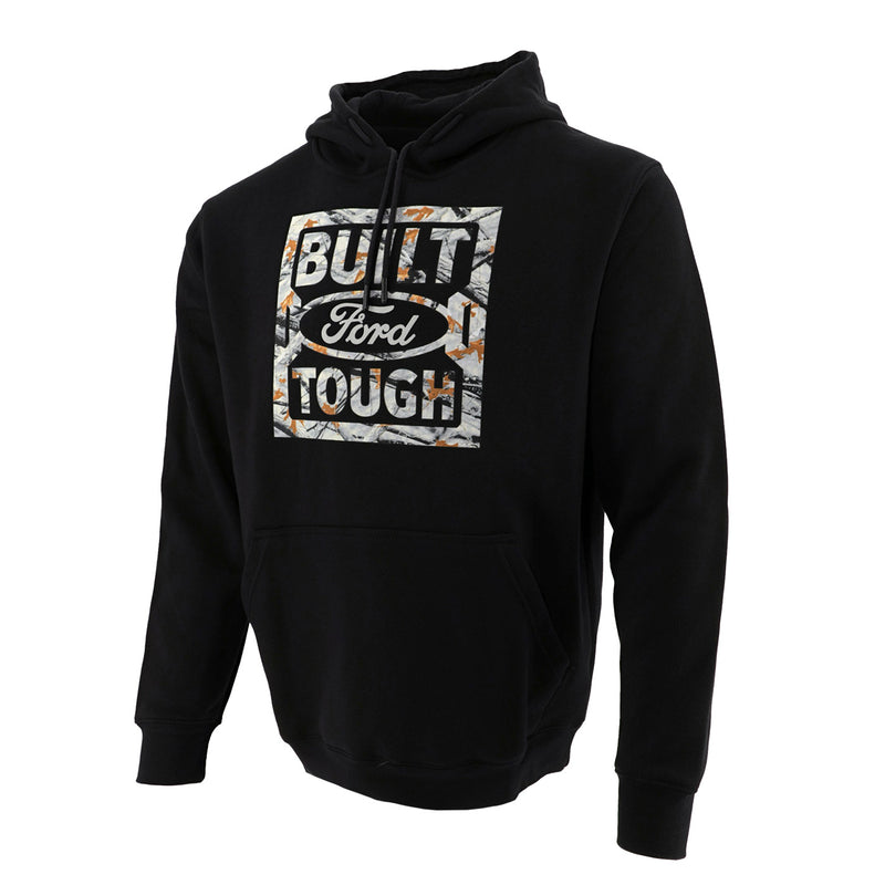 Ford Trucks Men's Built Ford Tough Camo Pullover Fleece - Front View