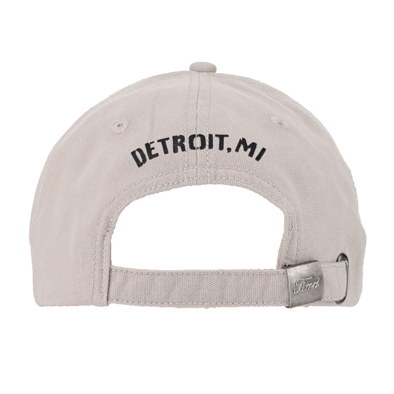 Ford Mustang Men's Detroit MI Slideback Hat - Back View