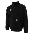 Ford Trucks Built Ford Tough Carhartt 1/4 Zip Mock Neck Sweatshirt - Front View