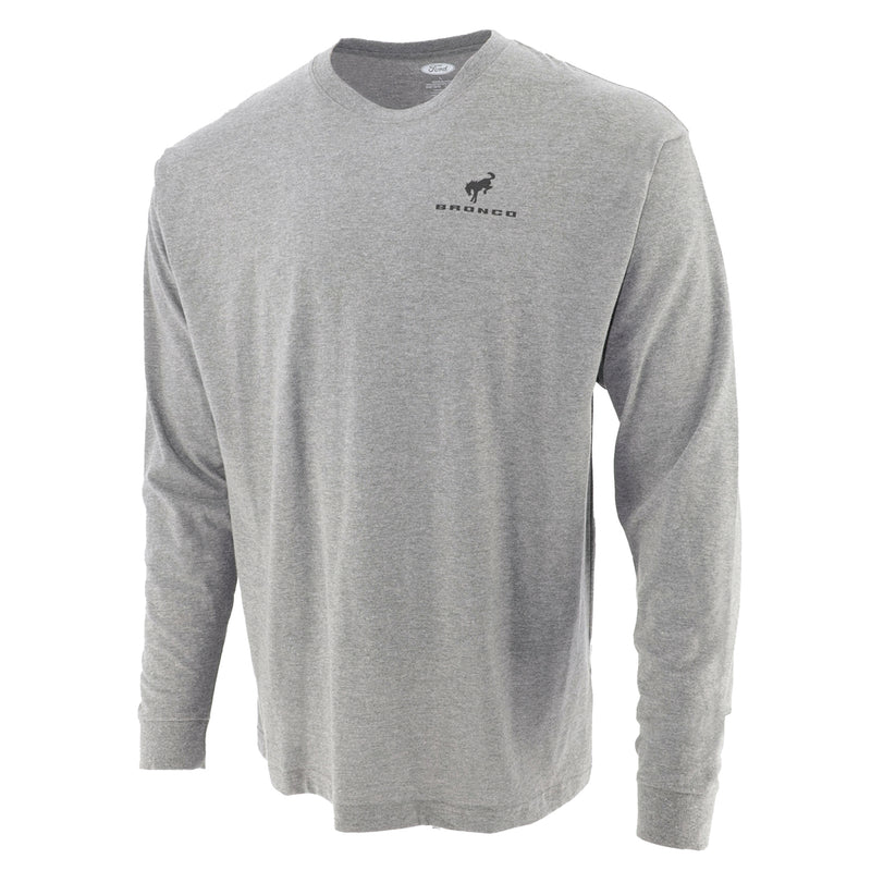 Ford Bronco Built Wild Mountains Long Sleeve T-Shirt - Official Ford  Merchandise