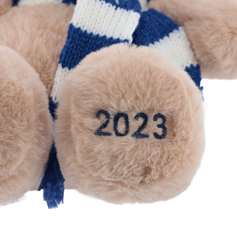 Ford Logo Holiday 2023 Plush Bear - Close Up