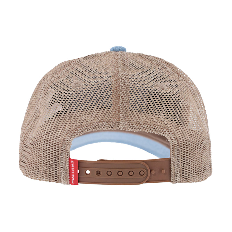 Ford Mustang Patriotic Pony Snapback Hat - Back View