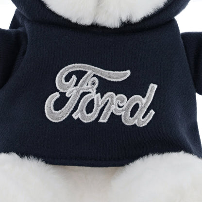 Ford Logo Script Hoodie Plush Bear Official Ford Merchandise
