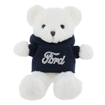 Ford Logo Script Hoodie Plush Bear - Front View