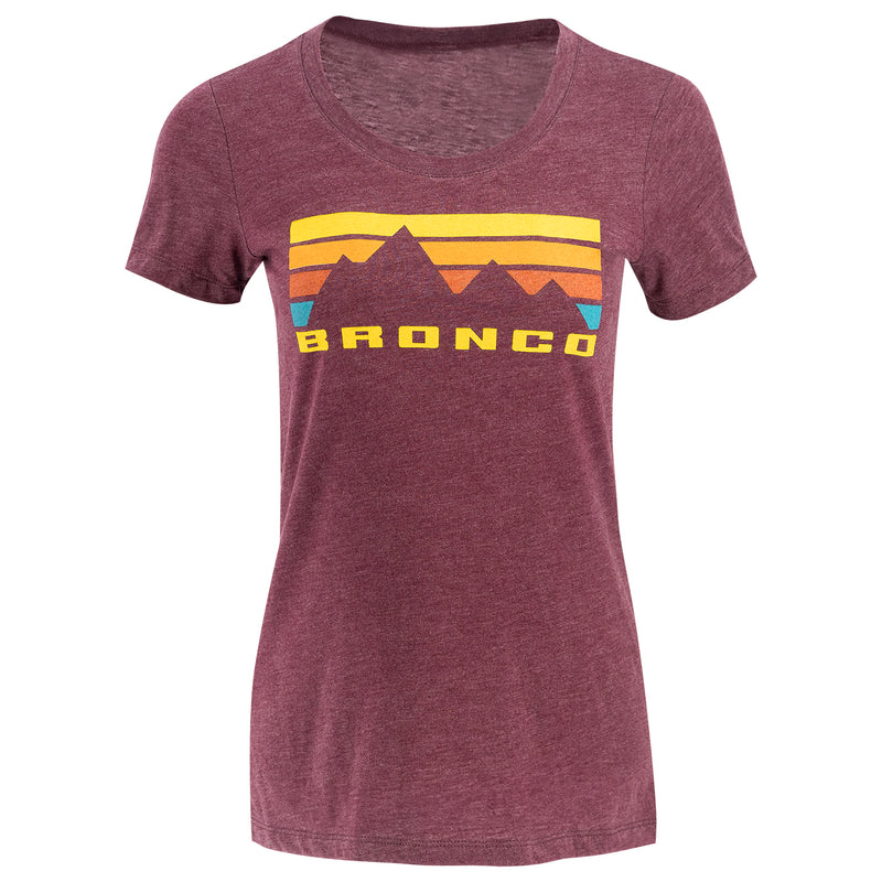 Ford Bronco Women's Mountain Skyline T-Shirt