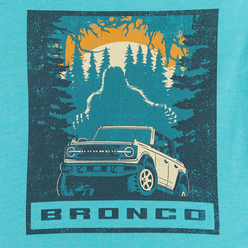 Ford Bronco Youth Sasquatch Lurks T-Shirt