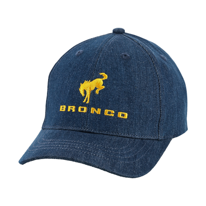 Ford Bronco Navy Blue Hook & Loop Youth Hat