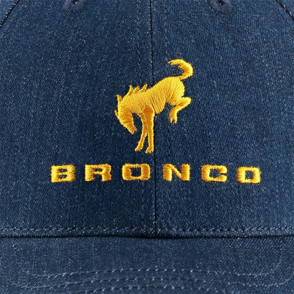 Ford Bronco Navy Blue Hook & Loop Youth Hat