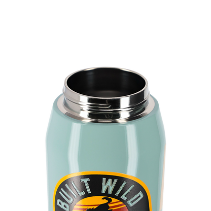 Ford Bronco 24oz Patches Teal Stainless Steel Tumbler