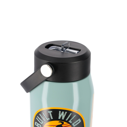 Ford Bronco 24oz Patches Teal Stainless Steel Tumbler