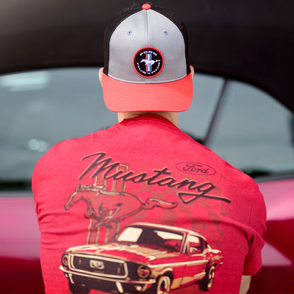 Ford Mustang Tribar Mesh FLEXFIT Trucker Hat