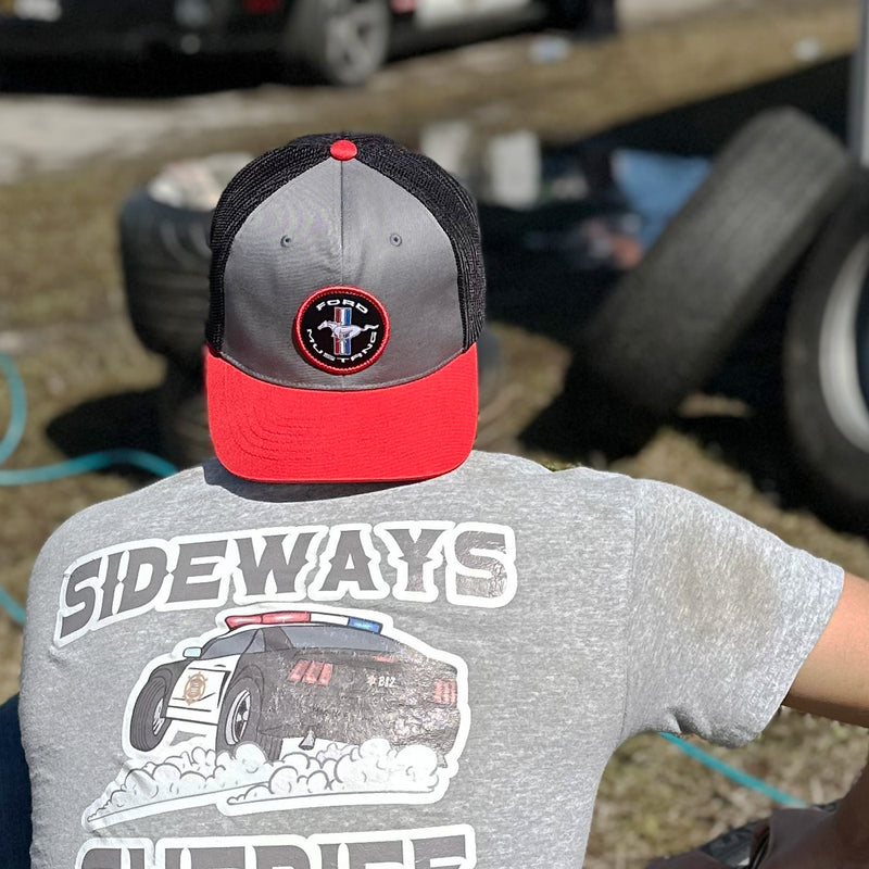 Ford Mustang Stretch Snap Trucker Hat - Official Ford Merchandise
