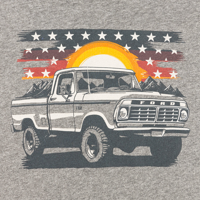 Ford Trucks F-150 Patriotic Truck Women's T-Shirt