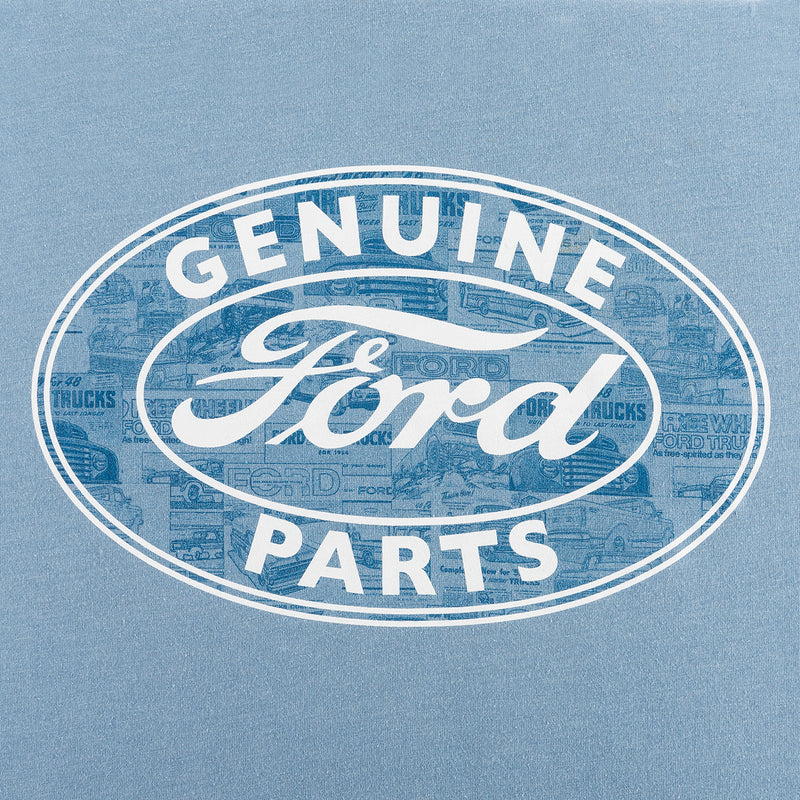 Ford Vintage Logo Genuine Parts Men's T-Shirt