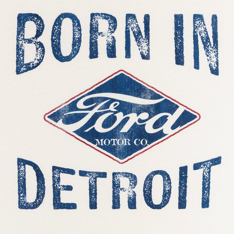 Ford Vintage Logo Born in Detroit Men's T-Shirt