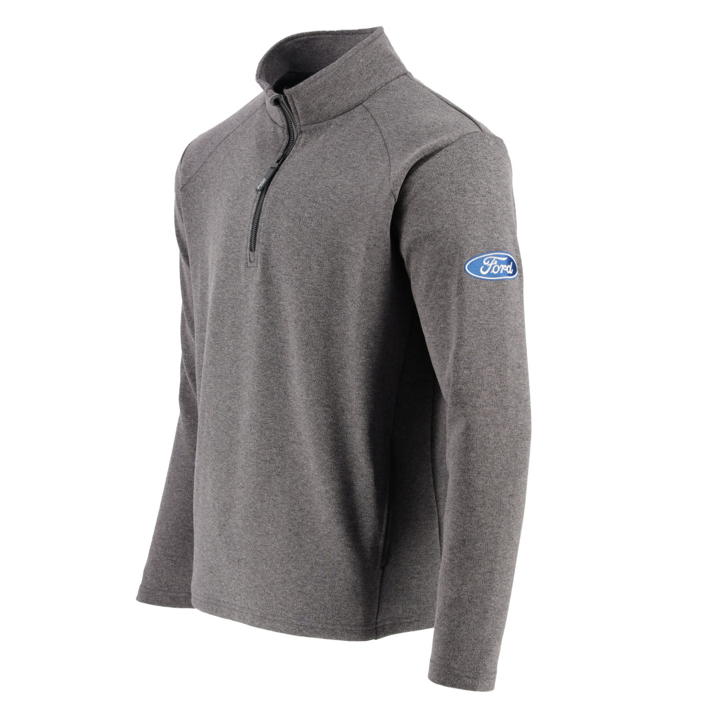 Ford Oval Logo Mens Long Sleeve Performance Quarter Zip