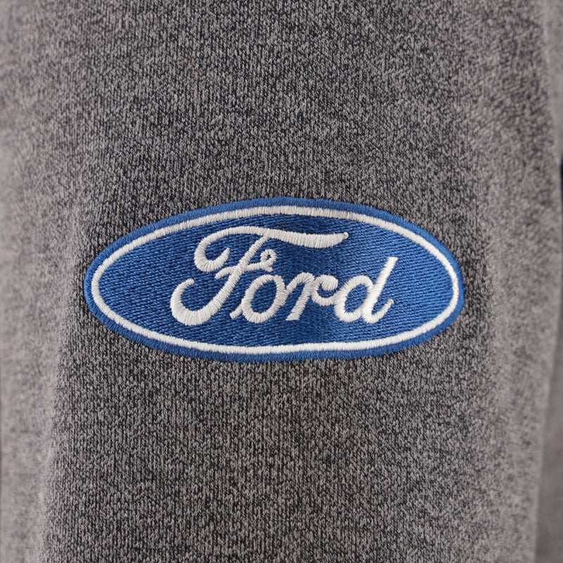 Ford Oval Logo Men's Long Sleeve Performance 1/4 Zip - Official 