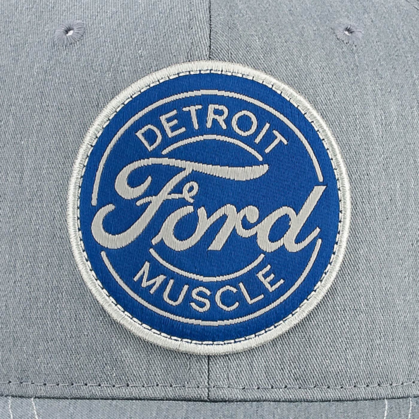Ford Detroit Muscle Gray FLEXFIT Trucker Hat
