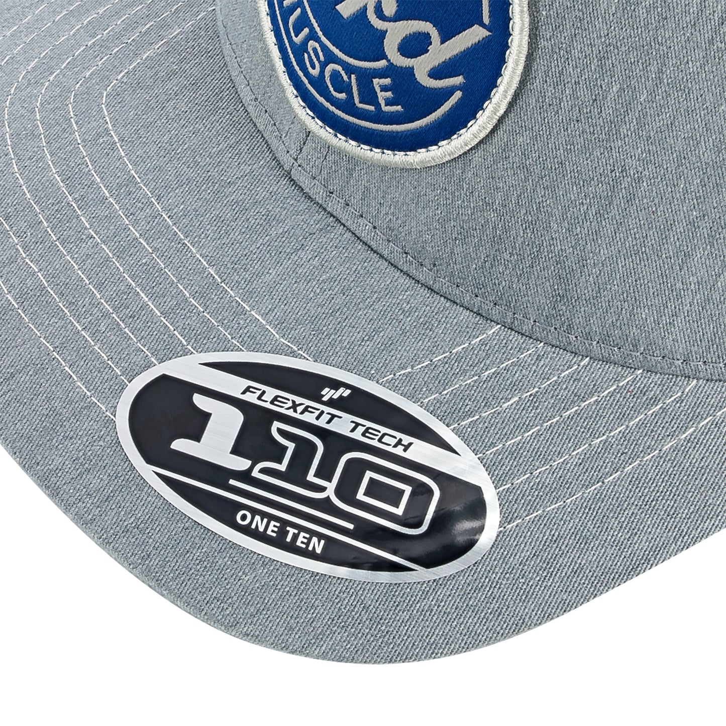 Ford Detroit Muscle Gray FLEXFIT Trucker Hat