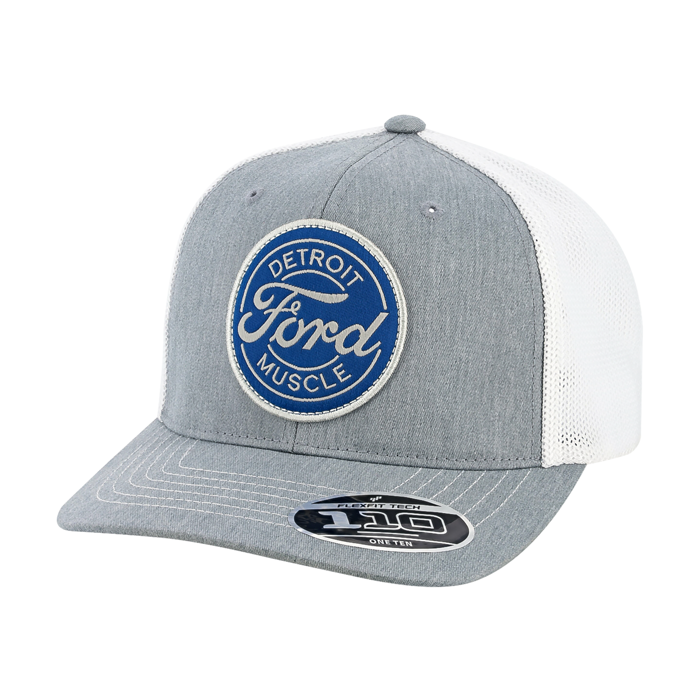 Ford Detroit Muscle Gray FLEXFIT Trucker Hat