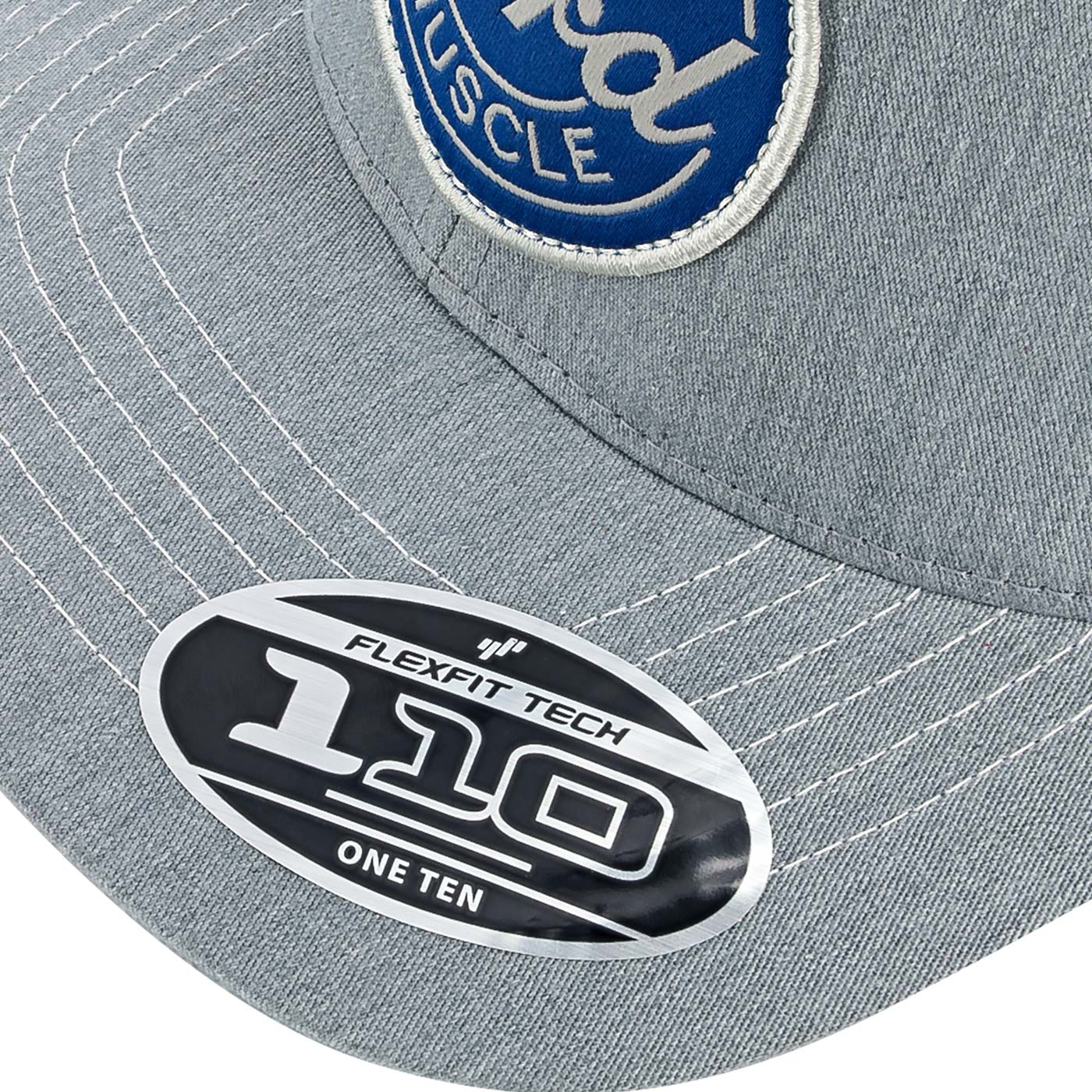 Ford Detroit Muscle Gray FLEXFIT Trucker Hat