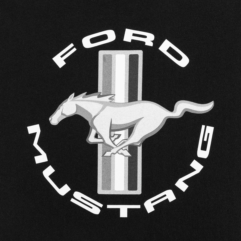 Ford Mustang Men's Tribar Greyscale T-Shirt
