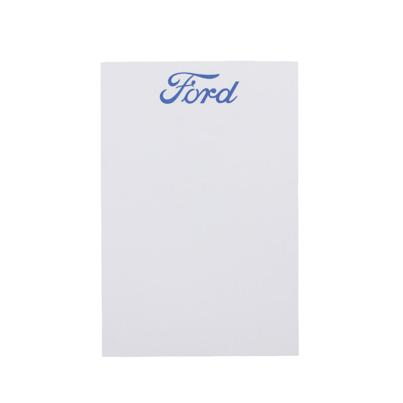 Ford Logo Note Pad - Front View