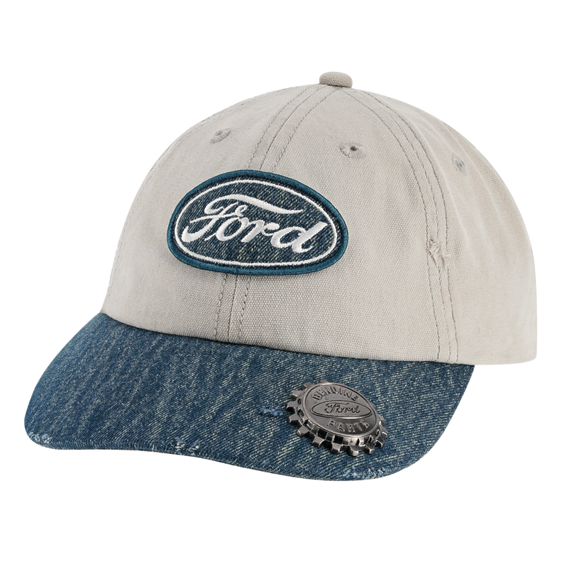 Ford Logo Vintage Bottle Cap Hat