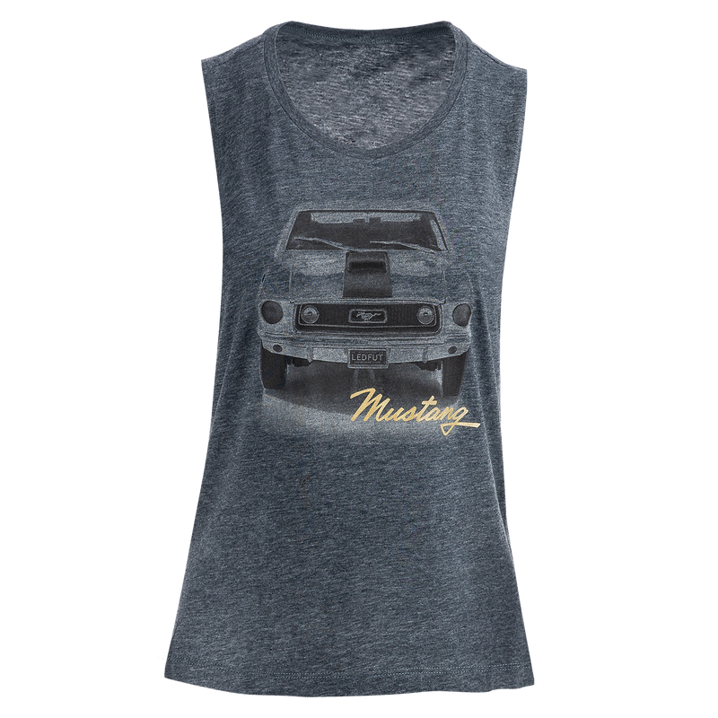 Ford Mustang Women's Vintage Car Muscle T-Shirt
