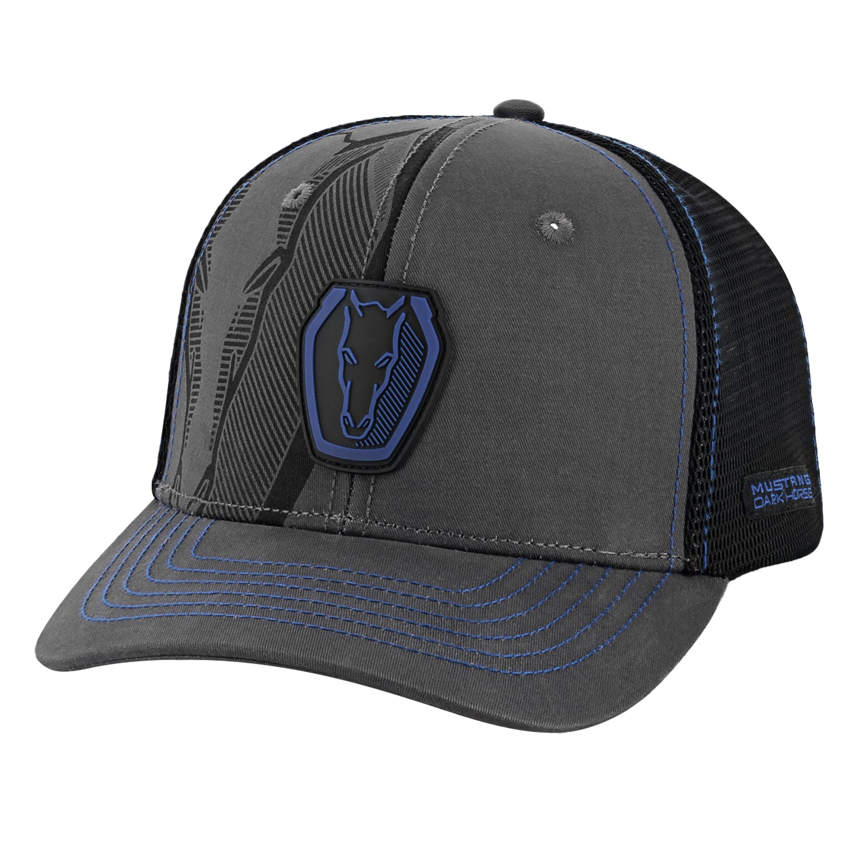 くらしを楽しむアイテム Ford Ford Official - Hat Back Snap Fit Flex Mesh Horse Dark 帽子